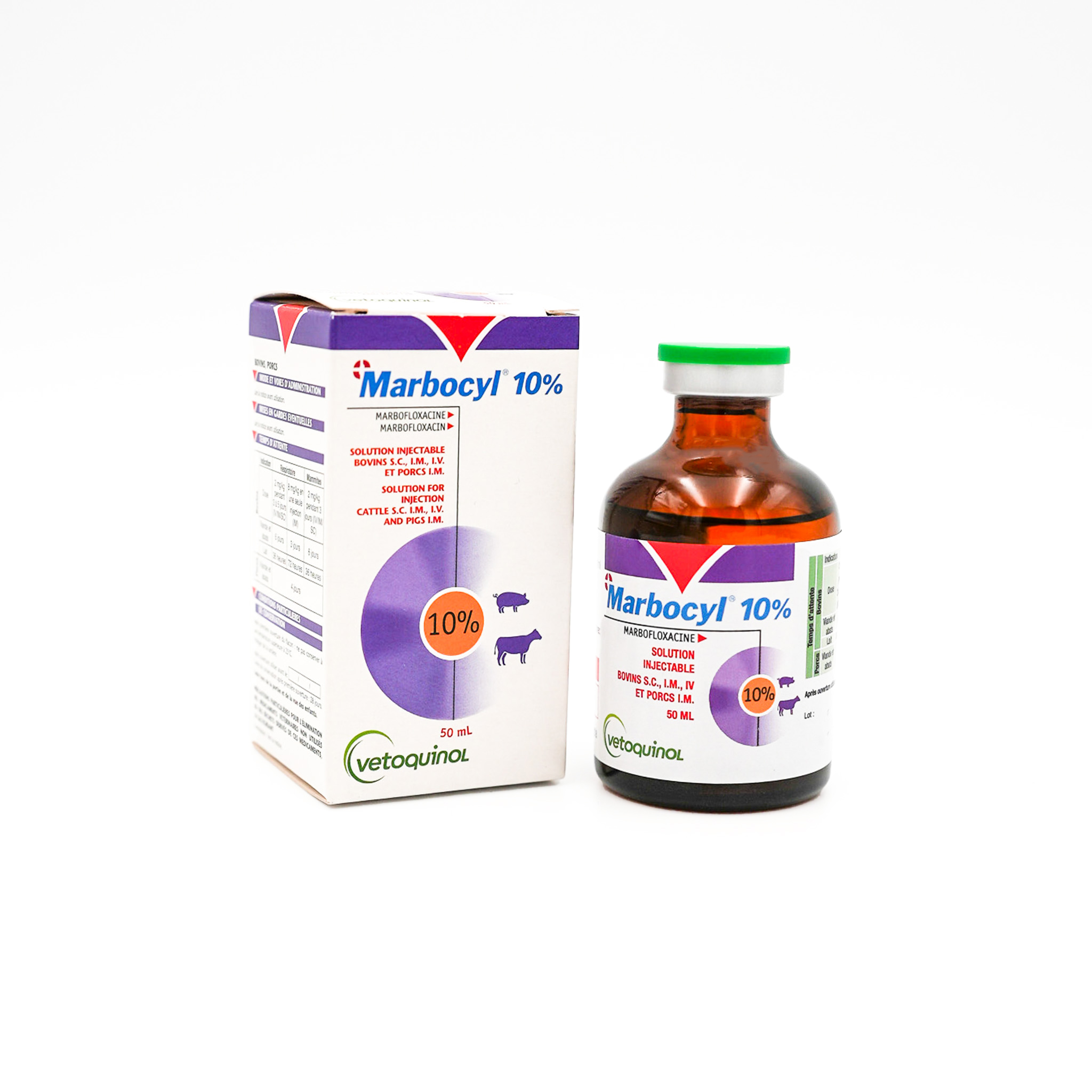 Marbocyl 10% Injection by Vetoquinol