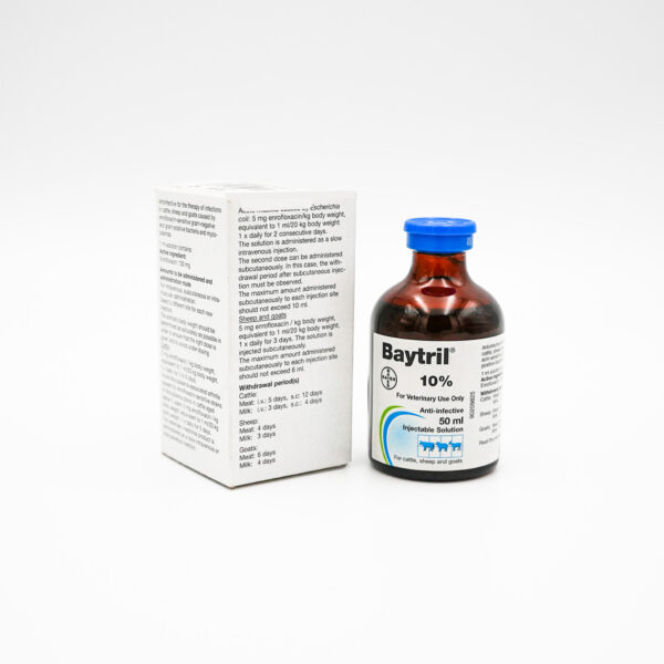 Baytril 10% Injection by Bayer