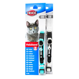 Cat Collar with Address Tag, Nylon by Trixie