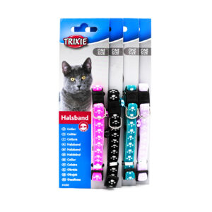 Cat Collar, Elastic, Paw Motif by Trixie
