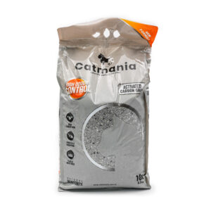 Premium White Cat Litter with Activated Carbon Grey