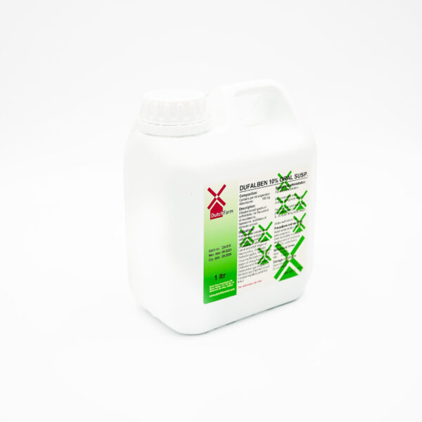 DUFALBEN 10% ORAL SUSP 1LTR - DUTCH
