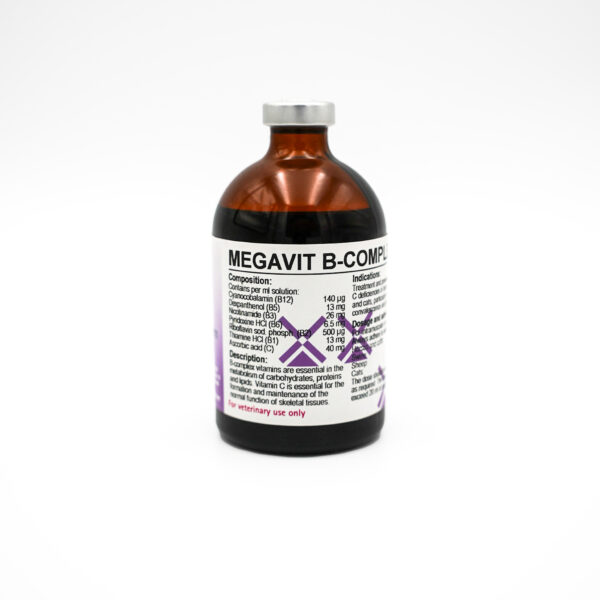 Megavit B-Complex + C Injection by Dutch Farm