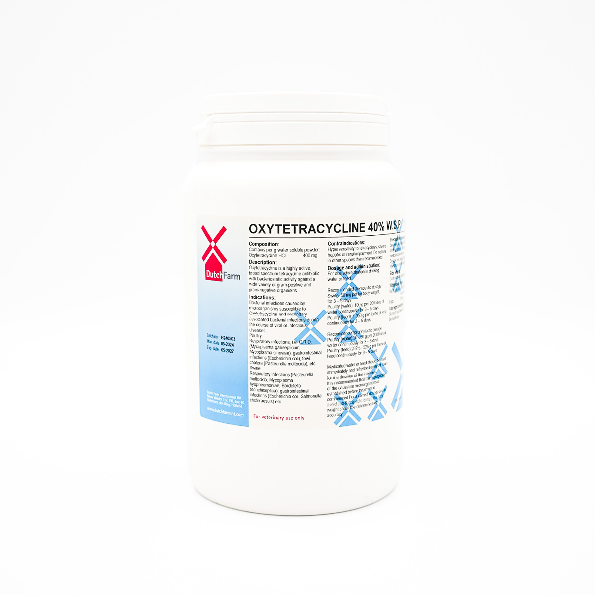 Oxytetracycline 40% W.S.P by Dutch Farm