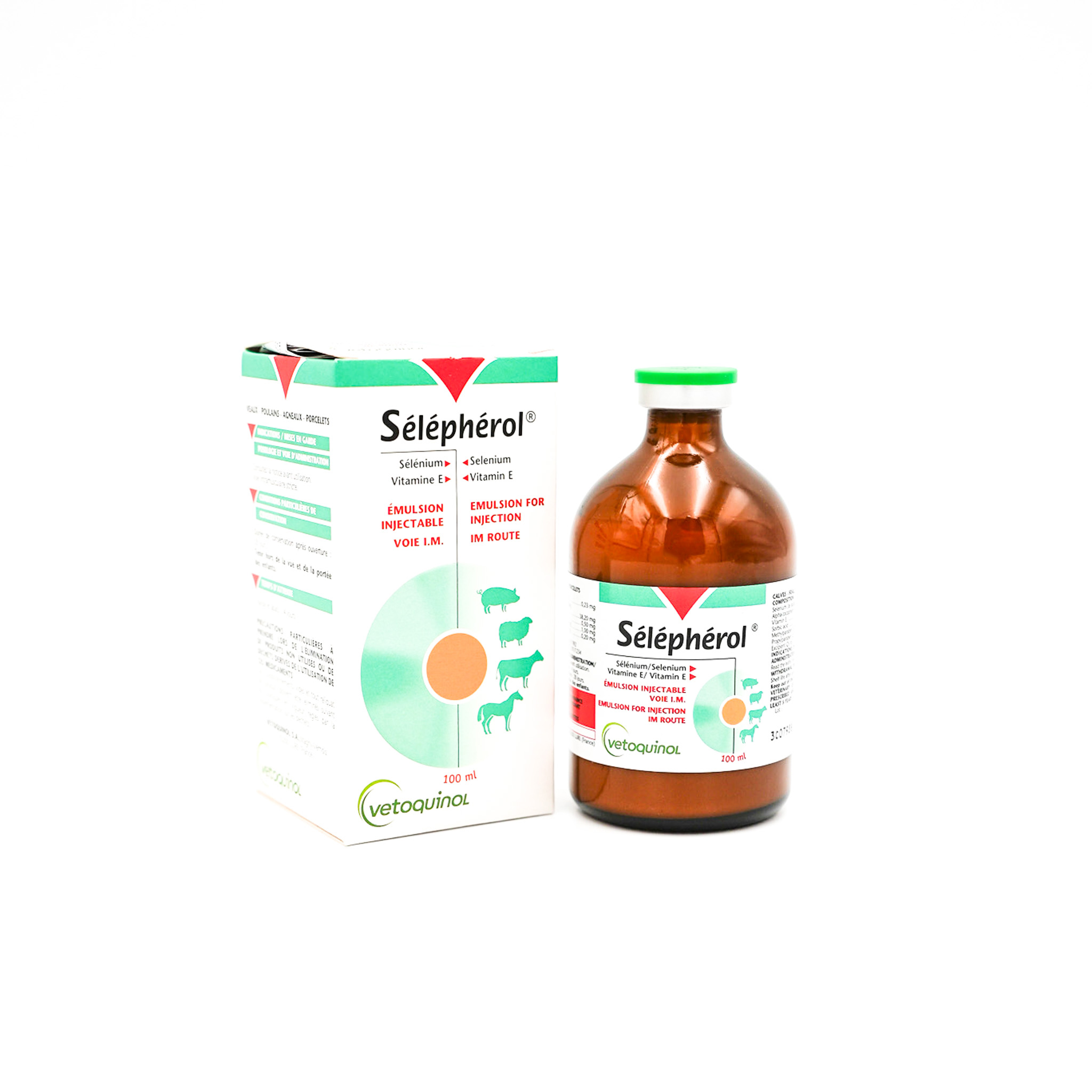 SELEPHEROL INJ 100ML(48) - VETOQUINOL