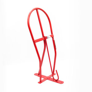 3284 - SADDLE RACK, Walll Mounted RED, 54 CM - KERBL