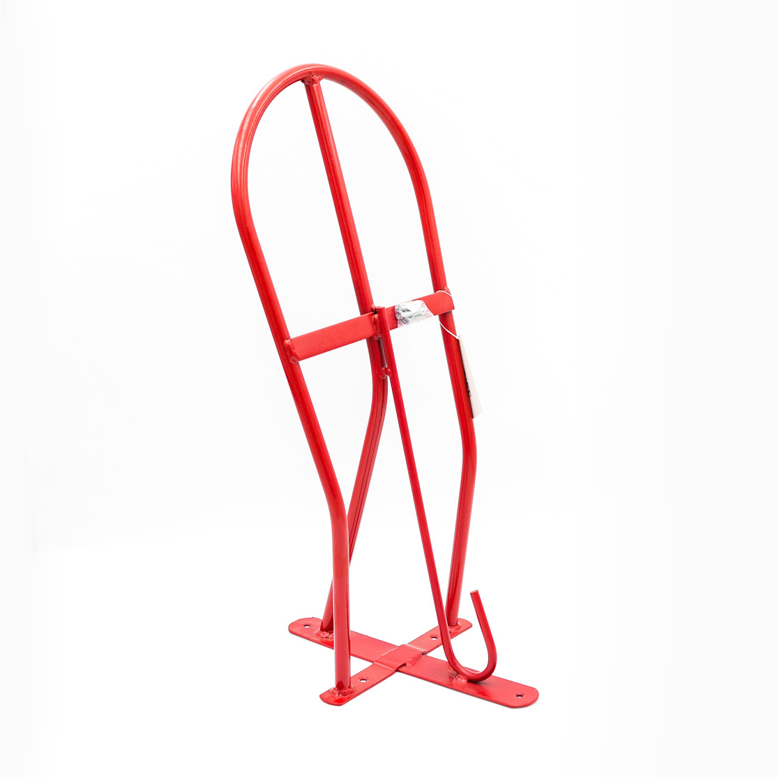 3284 - SADDLE RACK, Walll Mounted RED, 54 CM - KERBL