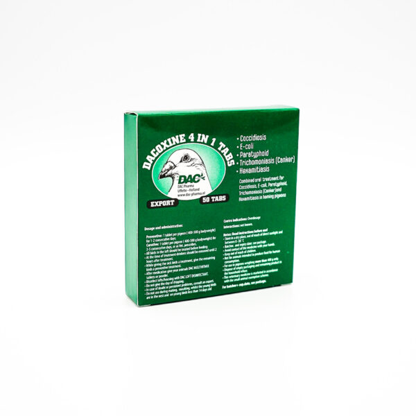 DACOXINE 4 IN 1 50TABLETS, 5STRIPS- DAC