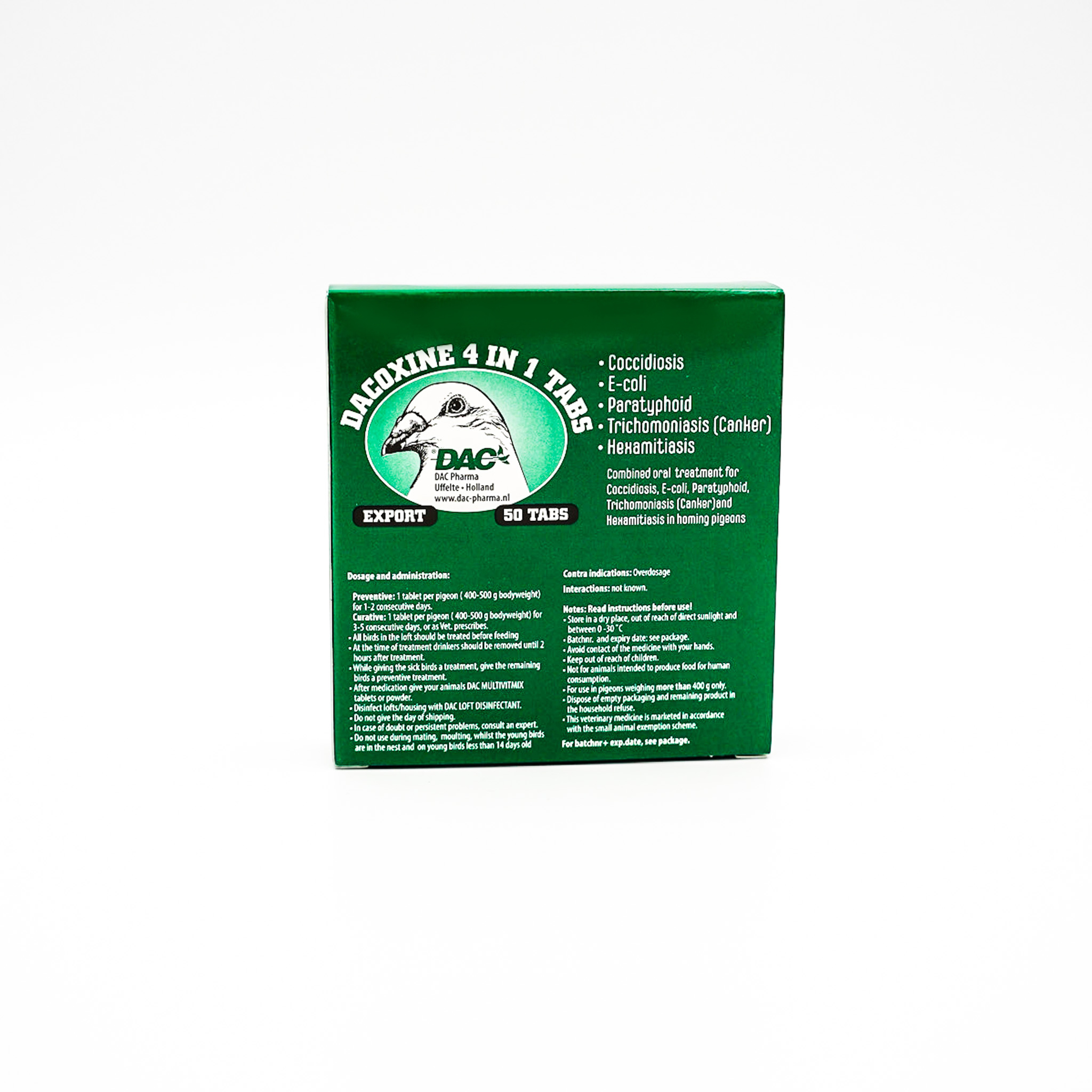 DACOXINE 4 IN 1 50TABLETS, 5STRIPS- DAC