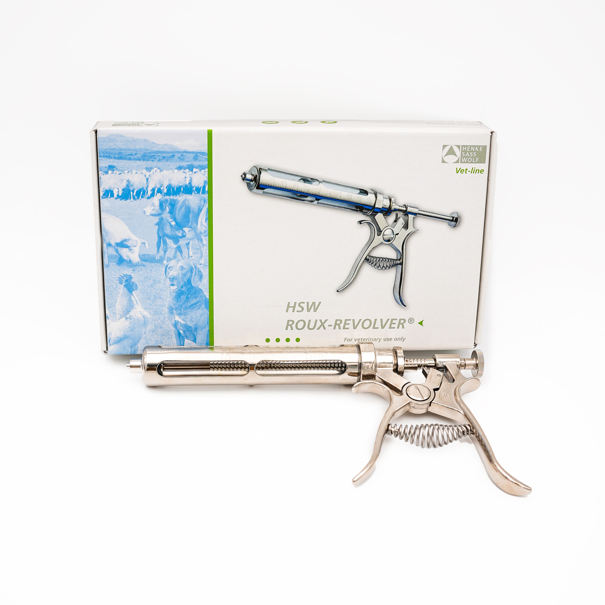 23602, HSW ROUX-REVOLVER LUER LOCK 50 ML, 1,0 - 5,0 ML - KERBL