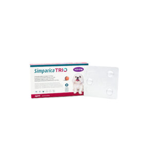 SIMPARICA TRIO 2.5 - 5KG ZOETIS