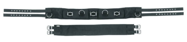 LUNGE, STANDARD, WITH 9 RINGS, - ADJUSTABLE GIRTH - KERBL