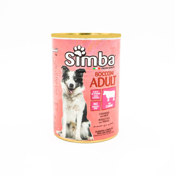 Simba Dog Chunks with Beef