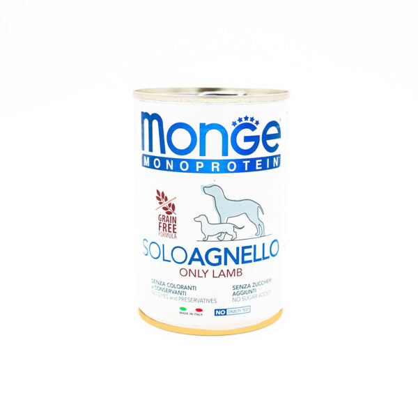 Monge Dog Solo Lamb