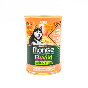 Monge BWild Grain-Free Adult Dog – Salmon with Pumpkin & Zucchini