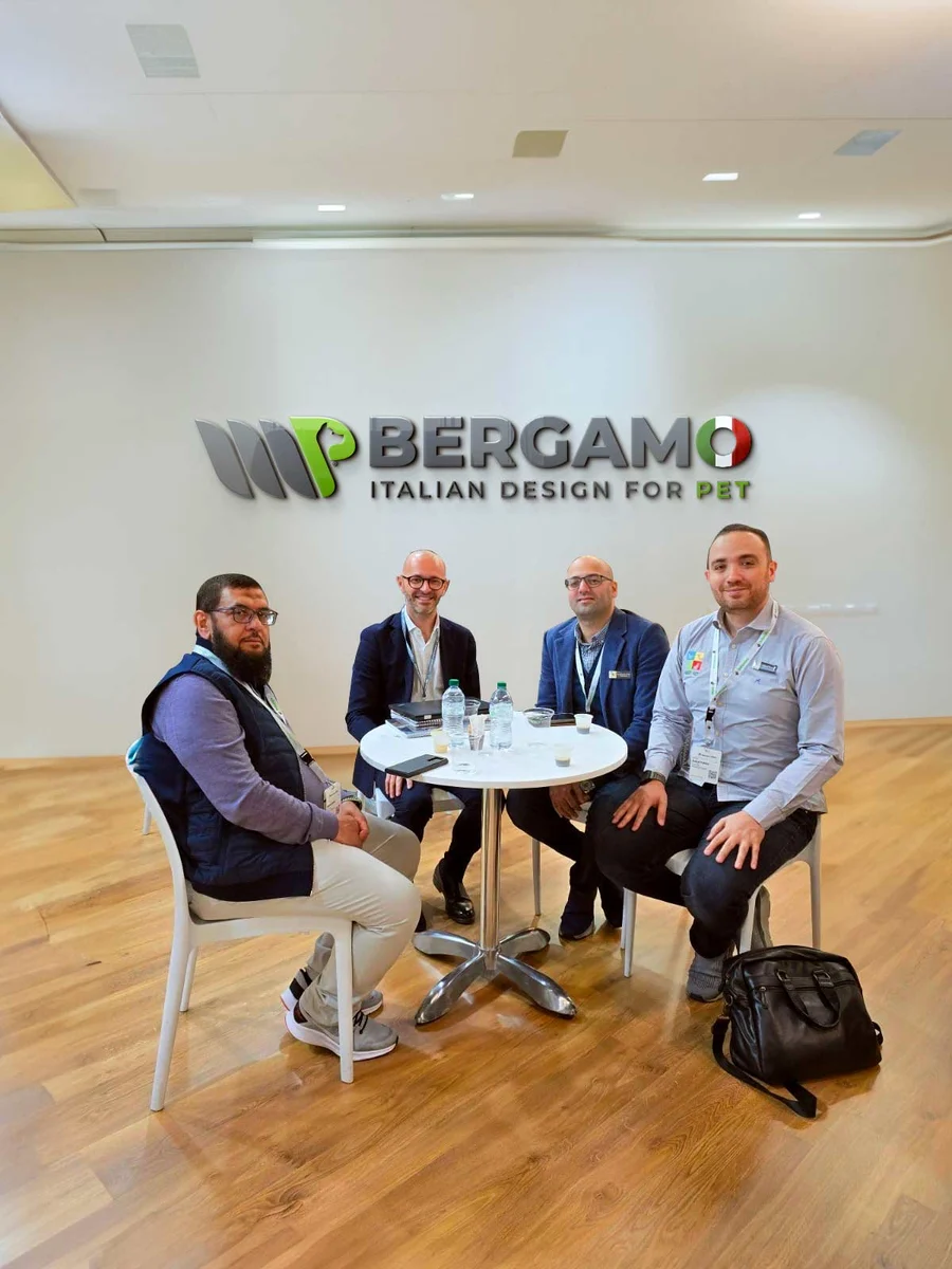 First Vet Delegation Visits MB Bergamo Officials