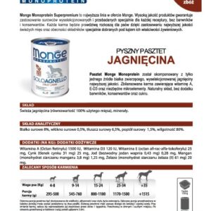 dog-solo-lamb-400g-monge