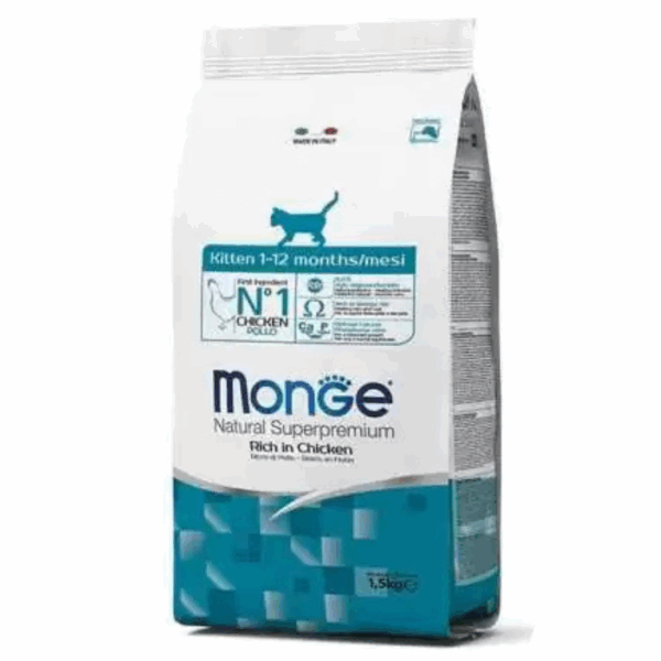 Monge Natural Superpremium Kitten Rich in Chicken