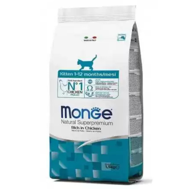 Monge Natural Superpremium Kitten Rich in Chicken