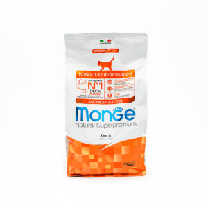 Monge Natural Superpremium Kitten Monoprotein Duck – 1.5kg