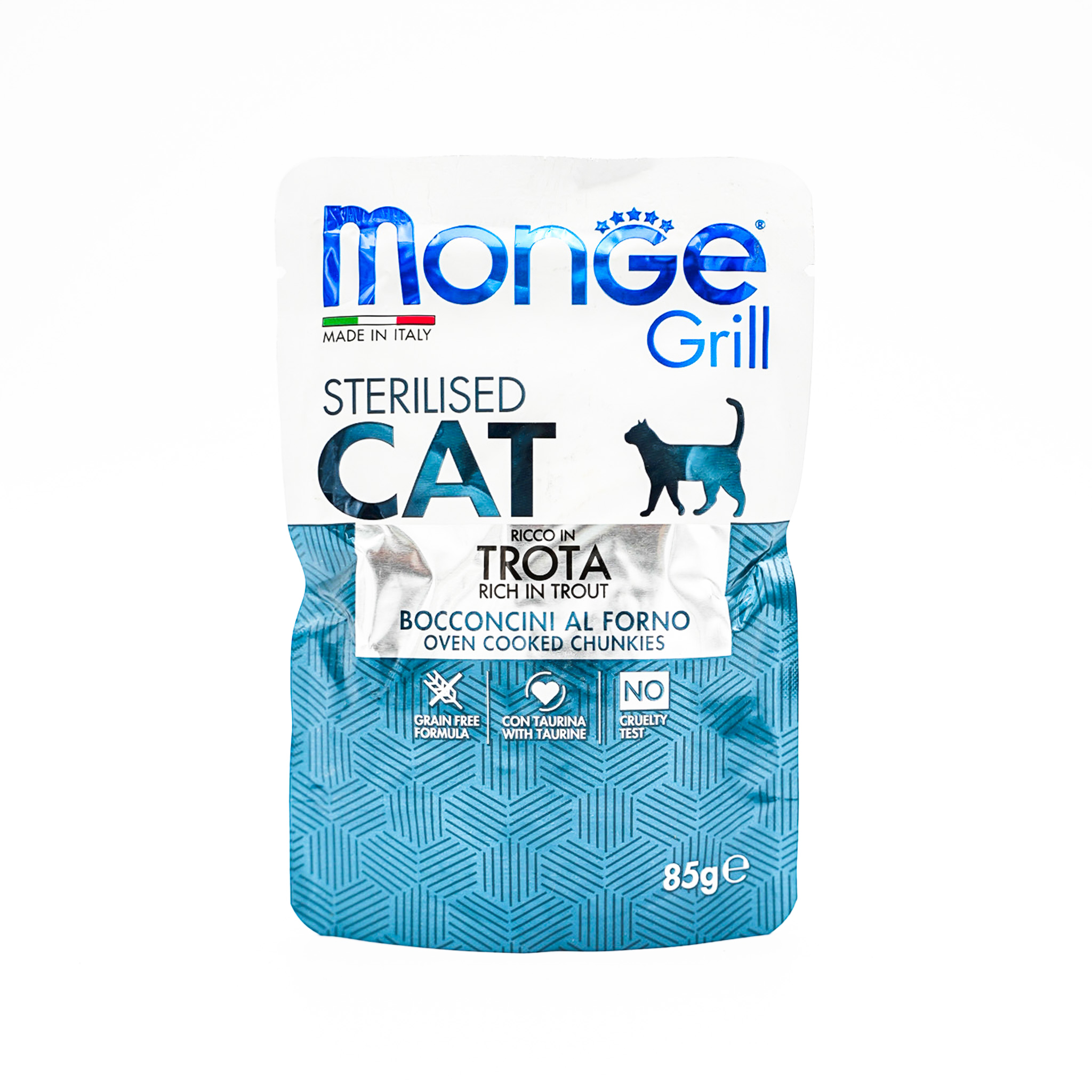 Monge Grill Cat Sterilised Trout – 85g