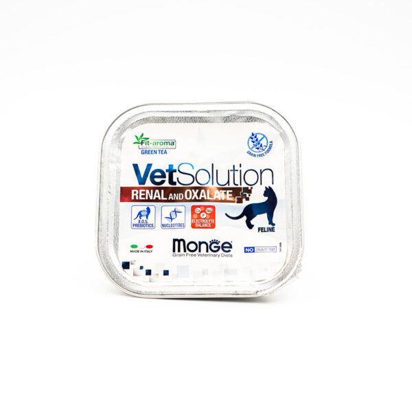 Monge VetSolution Cat – Renal and Oxalate 100g