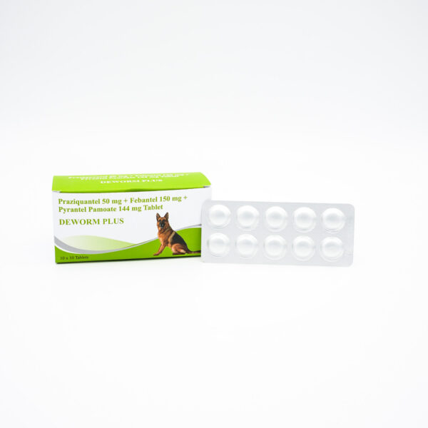 Deworm Plus Tabs for Dog Praziquantel by Reyaansh