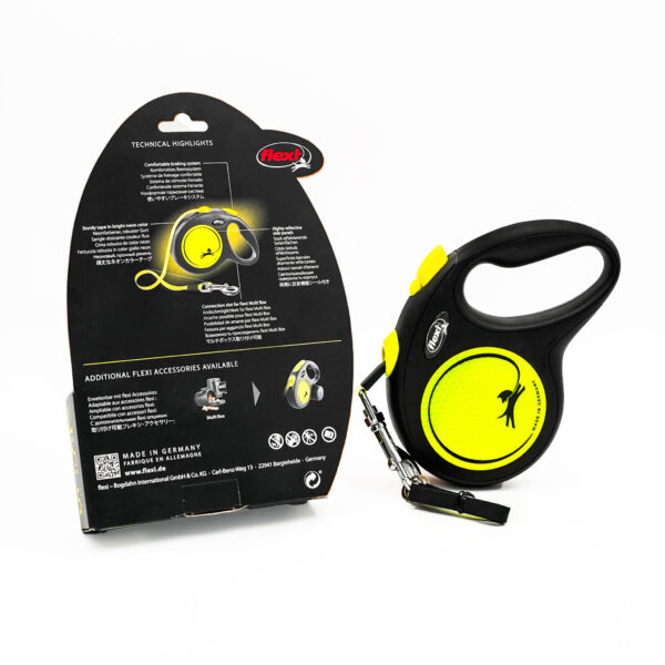 Flexi New Neon Tape Leash by Trixie