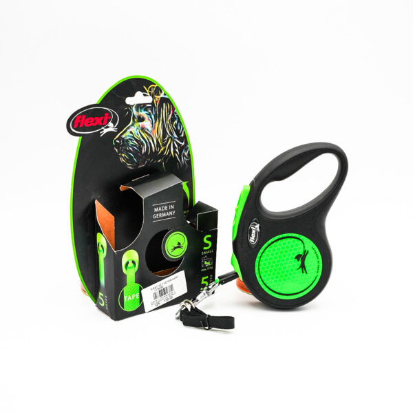 Flexi New Neon Tape Leash by Trixie