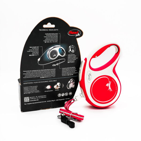 Flexi New Comfort Cord Leash by Trixie (Sizes S–M: 5 m & 8 m)