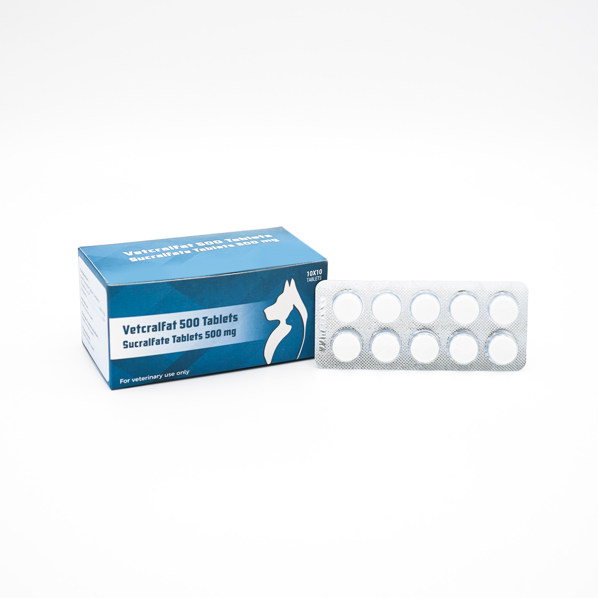Vetcralfat 500mg Tablet (Sucralfate 500mg) by Reyaansh