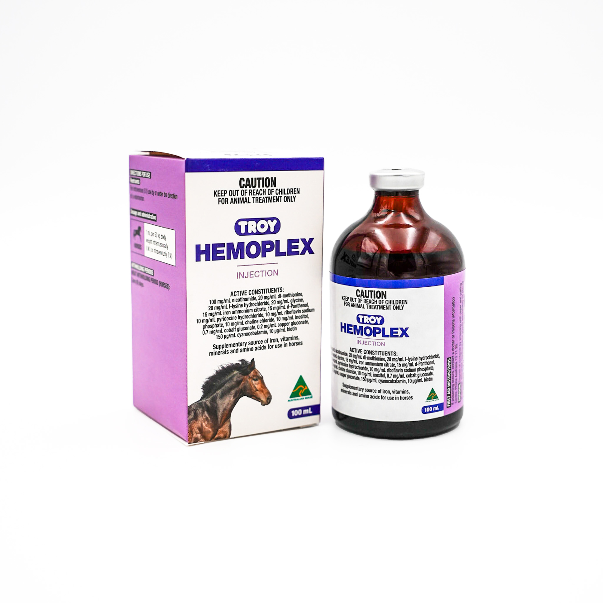 Hemoplex Injection 100ml by Troy