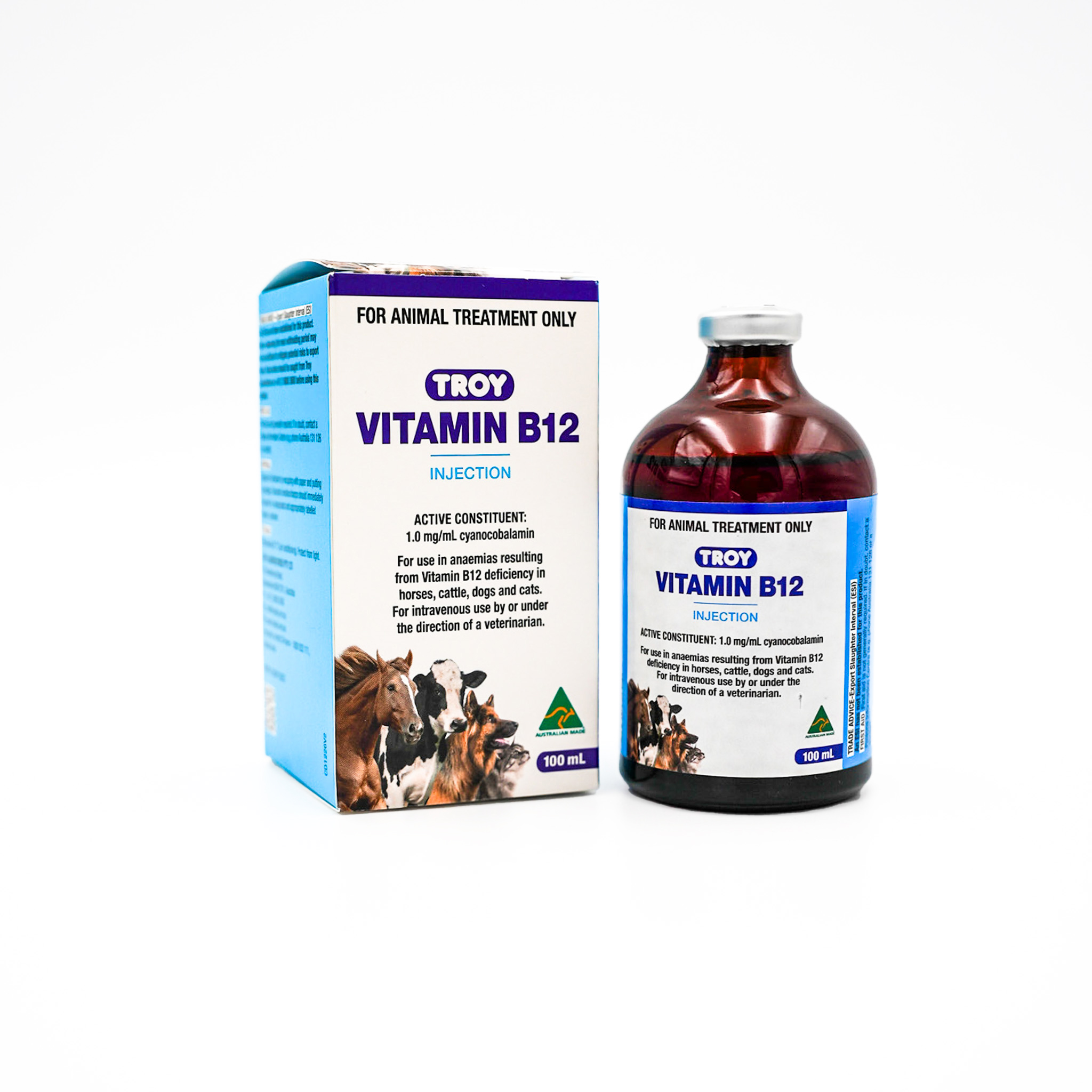 Vitamin B12 Injection 100ml by Troy