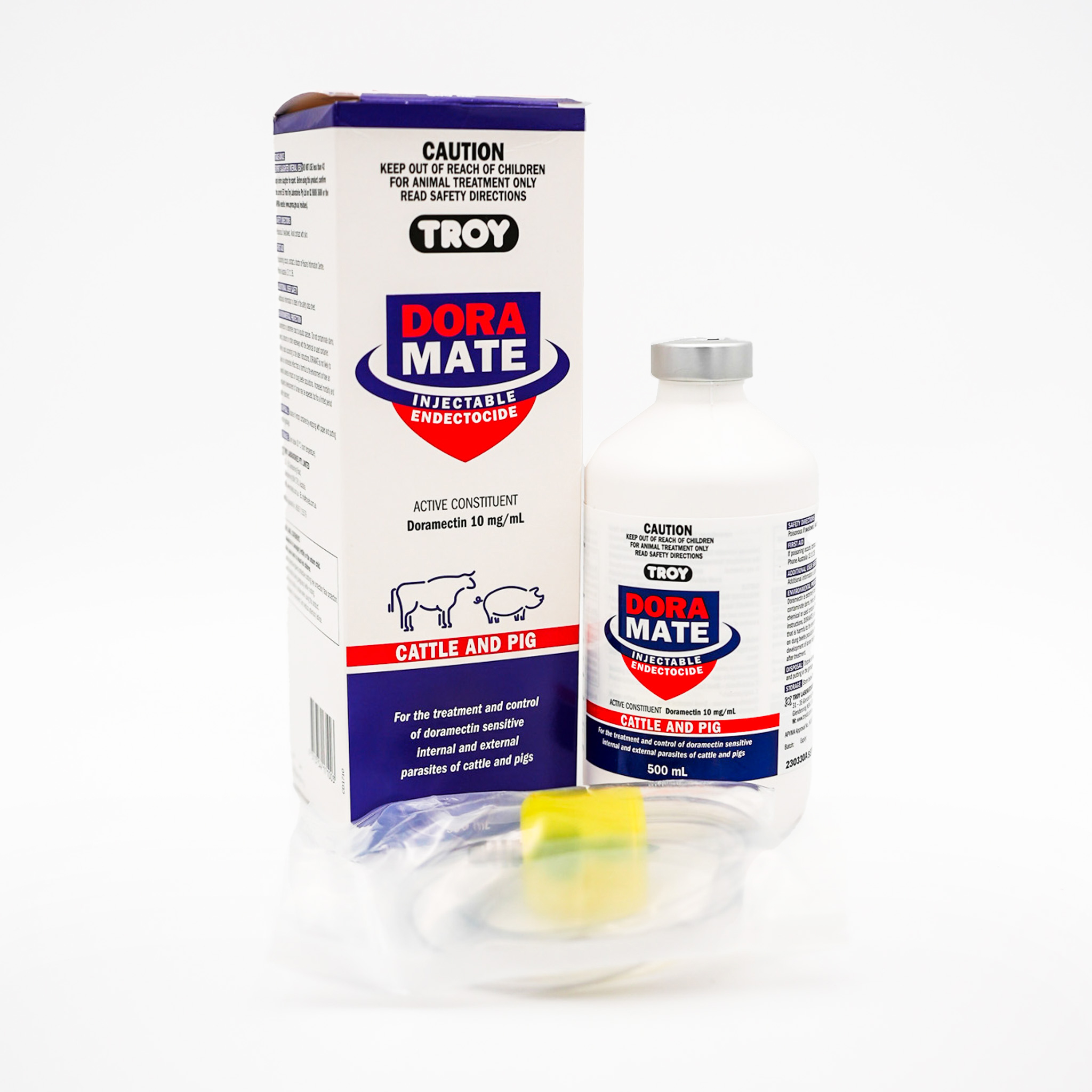 Doramate Injectable Endectocide 500ml by Troy