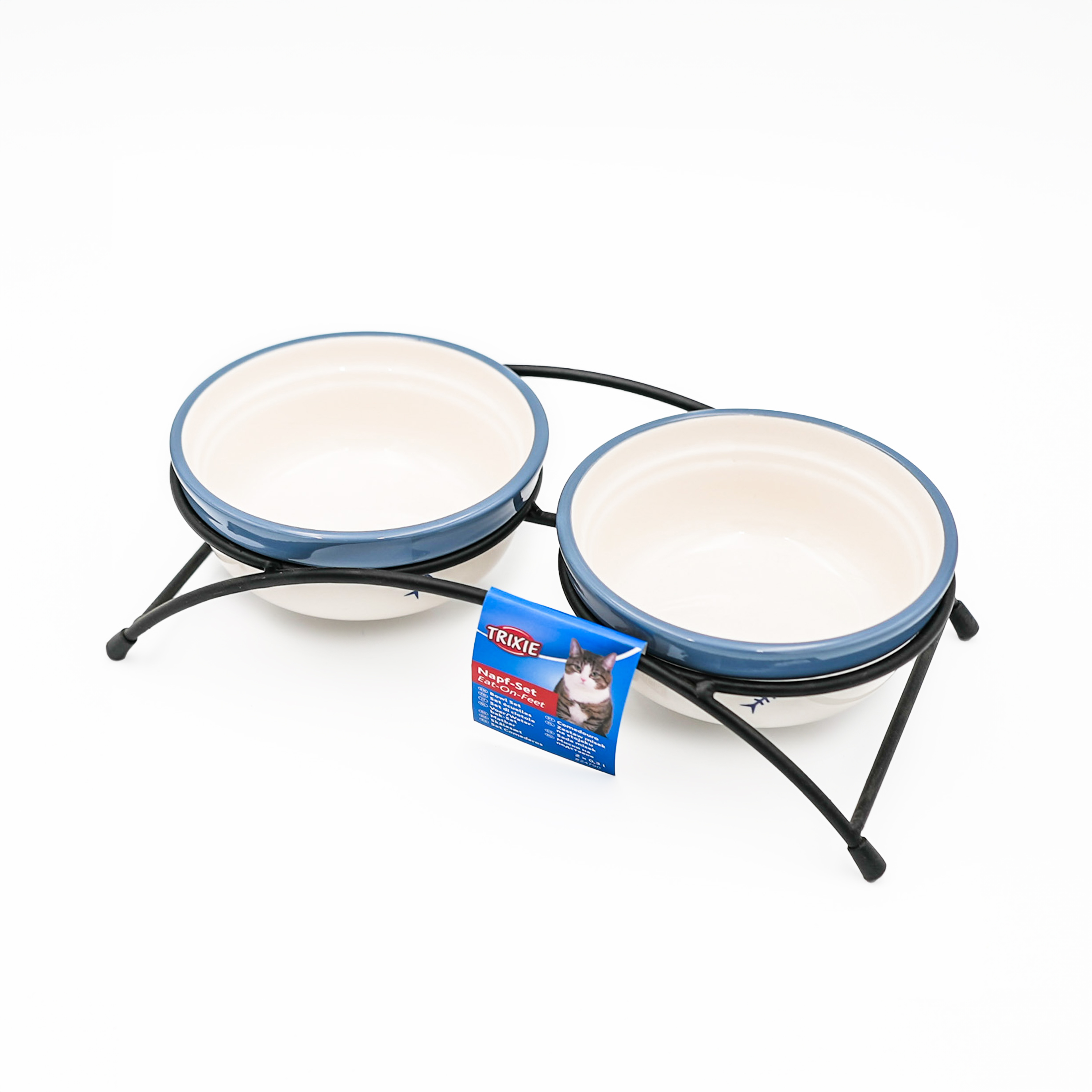 Eat on Feet Ceramic Bowl Set by Trixie