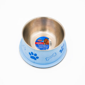 Long‑Ear Bowl – Stainless Steel, Plastic Coated by Trixie