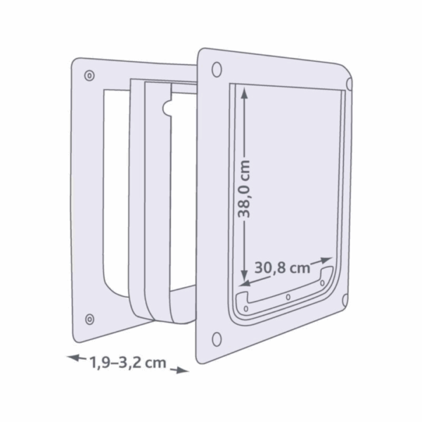 2‑Way Flap for M–XL Dogs by Trixie