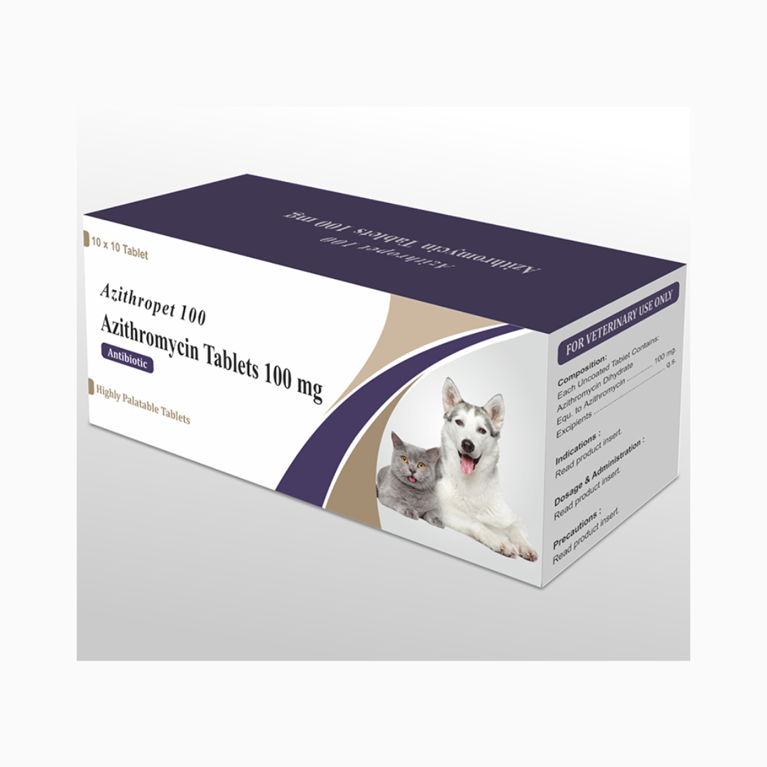 Azithropet – Azithromycin 100mg Tablet by Reyaansh