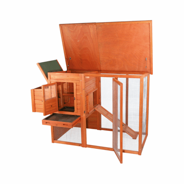 Chicken Coop with Enclosure by Trixie