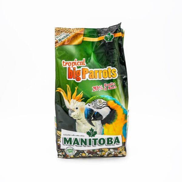 Tropical Big Parrots by Manitoba