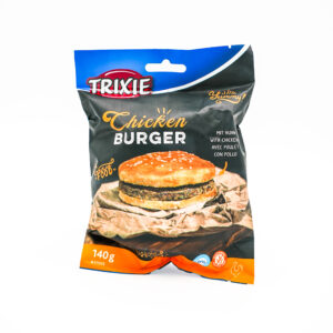 Trixie Chicken Burger – 9 cm Dog Snack by Trixie