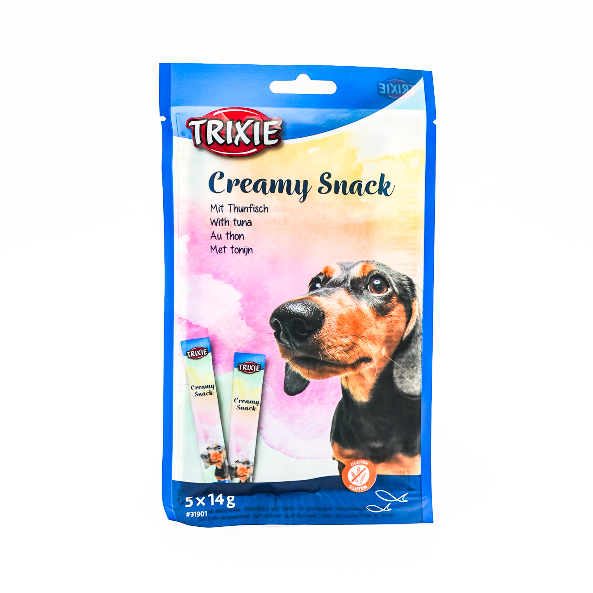 Trixie Creamy Snacks with Tuna (5 × 14 g sachets)