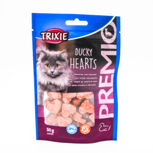 Premio Hearts with Duck Breast & Pollock by Trixie