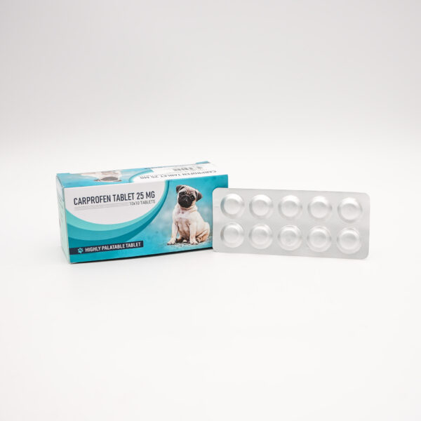 Carprofen 25mg Chewable Tablet by Reyaansh