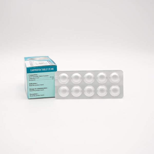 Carprofen 25mg Chewable Tablet by Reyyaansh