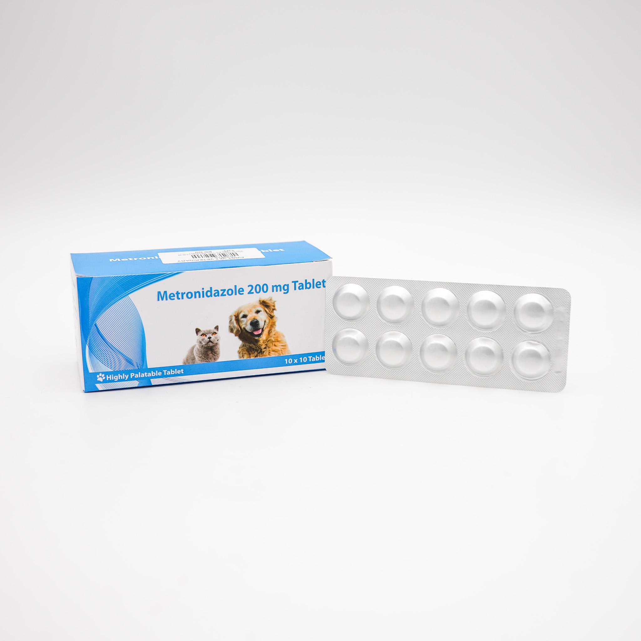 Metronidazole 200 mg Chewable Tablet by Reyaansh