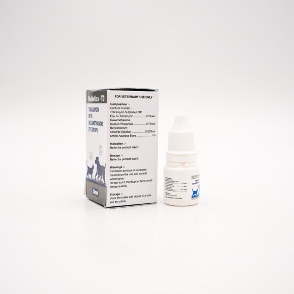 VueVetica-TD Eye Drops (Tobramycin + Dexamethasone) by Reyyaansh