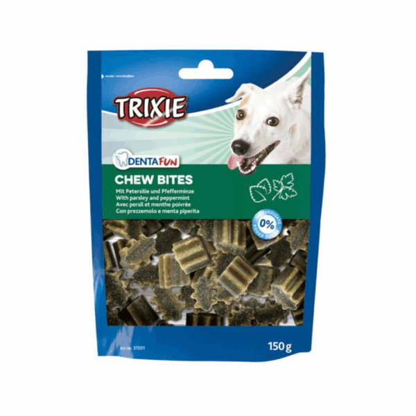 Denta Fun Chew Bites, Parsley/Peppermint by Trixie