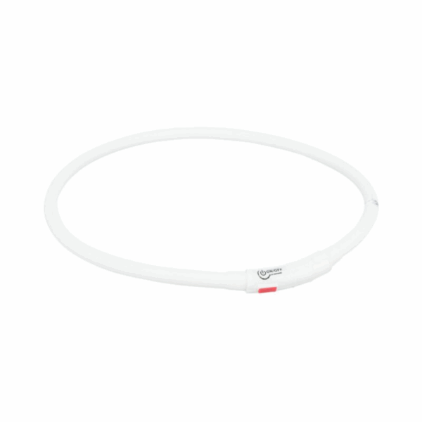 Flash Light Ring USB – Silicone – XS–XL Yellow by Trixie