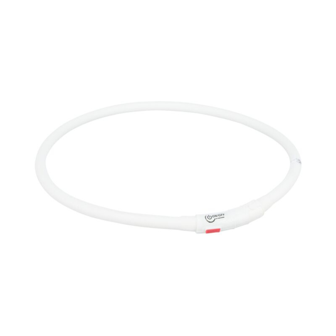 Flash Light Ring USB – Silicone – XS–XL Yellow by Trixie